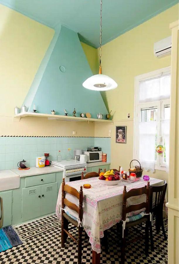 Villa Zeta'S Vintage Garden House Sparta Exterior foto